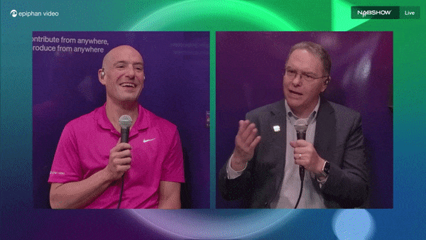 Epiphan talks studio production with SCN at NAB 2023. 